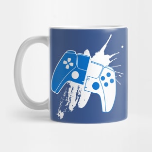 Playstation Control Paint Splash Mug